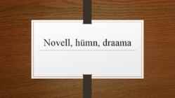 Novelli-hümni ja draama esitlus