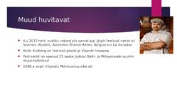 Viljandi pärimusmuusika festival #5