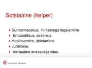 Karjääri planeerimise paradigmad #11