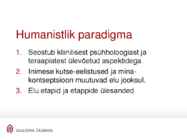 Karjääri planeerimise paradigmad #14