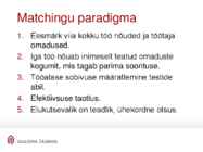Karjääri planeerimise paradigmad #3