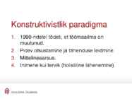 Karjääri planeerimise paradigmad #22