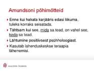 Karjääri planeerimise paradigmad #39