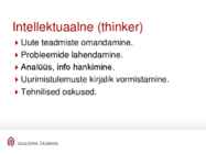 Karjääri planeerimise paradigmad #9