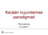 Karjääri planeerimise paradigmad