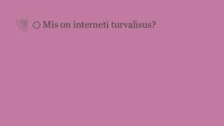 Interneti turvalisus #2