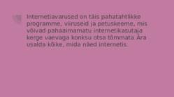 Interneti turvalisus #9