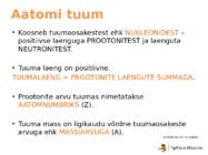 Aatomi ehitus #7