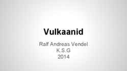 Vulkaanid