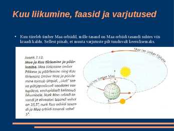 Taevakehade liikumine #7