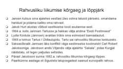 Eesti rahvuslik ärkamiseaeg #6
