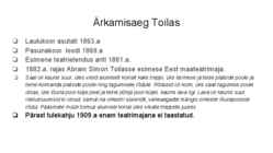 Eesti rahvuslik ärkamiseaeg #8
