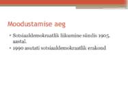 Sotsiaaldemokraatlik erakond-SDE #2