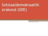 Sotsiaaldemokraatlik erakond-SDE