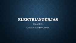 Elektriangerjas