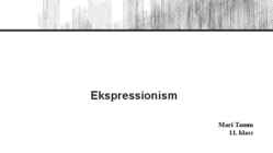 Ekspressionism