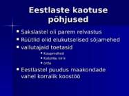 EESTLASTE MUISTNE VABADUSVÕITLUS #13