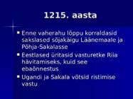 EESTLASTE MUISTNE VABADUSVÕITLUS #6
