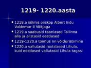 EESTLASTE MUISTNE VABADUSVÕITLUS #9