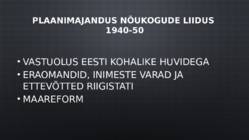 Plaanimajandus #4