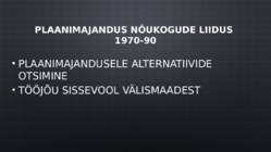 Plaanimajandus #7