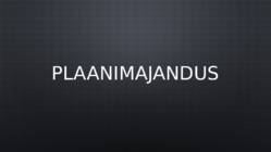 Plaanimajandus