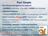 Past tenses #2