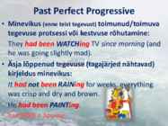Past tenses #5