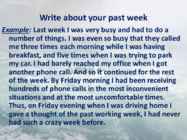 Past tenses #7