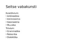 Keskaja ülikoolid ja skolastika #6