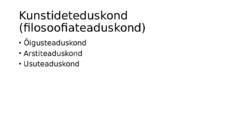 Keskaja ülikoolid ja skolastika #8