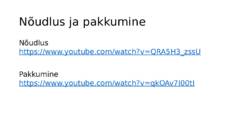 Nõudlus-pakkumine ja turuhind #2