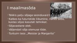 20-sajandi kirjandus #3