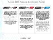 ARENA 2010 Racing Swimwear Range #6