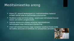Meditsiinieetika #3