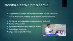 Meditsiinieetika #4