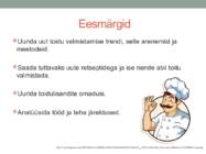Molekulaarne gastronoomia #3