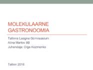 Molekulaarne gastronoomia