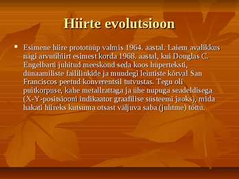 Arvutihiire esitlus #4