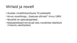 Elu ja looming-Arved Viirlaid #11