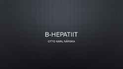 B-HEPATIIT