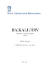 BAIKALI JÄRV