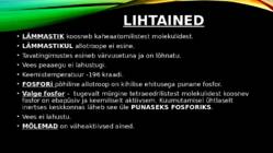 LÄMMASTIK JA FOSFOR #3