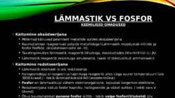 LÄMMASTIK JA FOSFOR #4