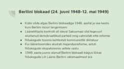 Berliini kriisid #2