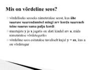 Võrdeline seos ja selle graafik #2