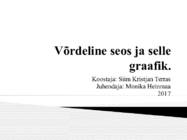 Võrdeline seos ja selle graafik