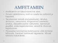 ILLEGAALSED NARKOOTILISED AINED #12
