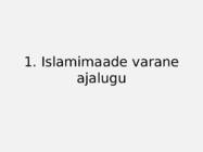 Islamimaailm #9