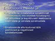 Emotsioonid #3